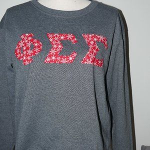 Phi Sigma Sigma Christmas Crewneck
